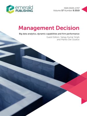 cover image of Management Decision, Volume 57, Number 8